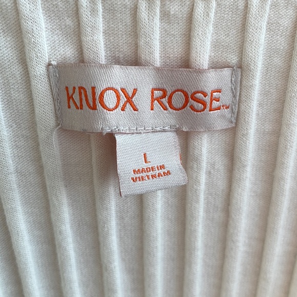 Knox Rose (Target) ribbed white blouse - Picture 5 of 6